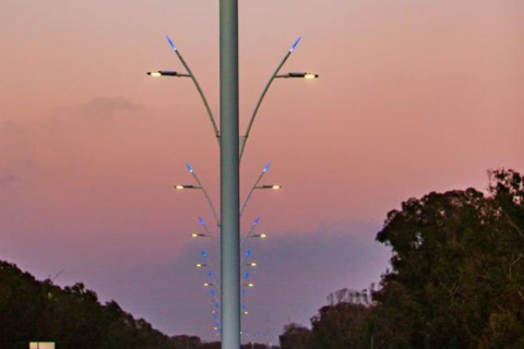 street lights poles