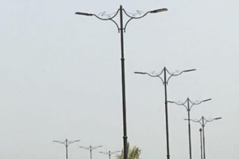 street lights poles